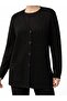 Seasonal Mercerized Mother's Pocket Cardigan / Black - 3