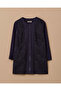 Plus Size Patterned Zippered Jacquard Jacket - 5