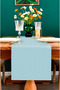 Canvas Liquid-Proof Stain-Proof Runner Blue 40 X 150cm