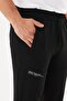 Men's Fleece-Lined Dalgıç Winter Sweatpants Black 5449-S - 6