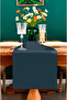 Canvas Liquid-Proof Stain-Resistant Runner Navy Blue 40 X 150cm