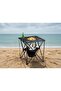 Lifestyle Foldable Camping Table with Cup Holders & Storage Basket - 3