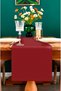 Canvas Liquid-Proof Stain-Resistant Runner Burgundy 40 X 150cm