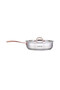 24cm Stainless Steel Fry Pan with Dual Lids – Mirror Finish & Aluminum Base - 5
