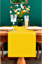 Canvas Liquid-Proof Stain-Resistant Runner Yellow 40 X 150cm