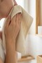10-Piece Ecru Mini Towels - 30X30 Cm, 50Gr 100% Cotton, Hand, Face Towels - 3