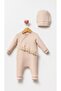 Natural Waist Lace Baby Girl Romper