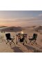 Lifestyle Foldable Camping Table with Cup Holders & Storage Basket - 6