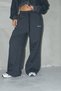 Short Hooded Sweatshirt and Wide Leg Sweatpants Set - 5