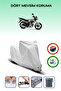 Gray Lock Compatible Kuba Ravan 139 Compatible Motorcycle Tarpaulin Waterproof