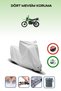 Gray Lock Compatible Mondial X-Treme Super Moto Compatible Motorcycle Tarpaulin Waterproof