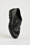 Wrapped Sole Floater Leather Buckle Casual Shoes - 6