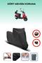 Black Rear Bag Lock Incompatible Kuba Trendy Xc 50 Compatible Motorcycle Tarpaulin, 4 Seasons