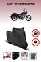 Black Rear Bag Lock Incompatible Kuba Superlight 150 Compatible Motorcycle Tarpaulin, 4 Seasons