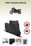 Black Rear Bag Lock Incompatible Bmw F 900 Gs Adventure Compatible Motorcycle Tarpaulin, 4 Seasons