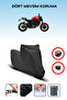 Black Rear Bag Lock Incompatible Ducati Monster 937 Compatible Motorcycle Tarpaulin, 4 Seasons