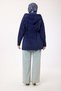 44192 - Stylish Comfortable Buttoned Soft Women's Hooded Knitwear Long Cardigan - 7