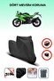Black Rear Bag Lock Incompatible with Kawasaki Ninja 250Sl Compatible Motorcycle Tarpaulin, 4 Seasons