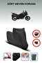 Black Rear Bag Lock Incompatible Honda Nt 1100 Compatible Motorcycle Canvas, 4 Seasons