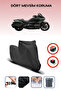 Black Rear Case Lock Incompatible Honda Goldwing Gl 1800 Dct Compatible Motorcycle Tarpaulin, 4Seasons
