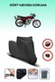 Black Rear Bag Lock Incompatible Mondial 100 Mg Sport Compatible Motorcycle Tarpaulin, 4 Seasons