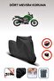 قفل حقيبة خلفية أسود غير متوافق مع قماش دراجة نارية متوافق مع Benelli TNT 300، 4 مواسم