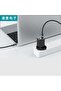 GaN 35W Fast Charger DC 370 | PD + QC USB-C & USB Fast Charging Adapter - 3