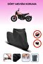 Black Rear Bag Lock Incompatible with Ducati Scrambler Icon Compatible Motorcycle Tarpaulin, 4 Seasons