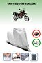 Grey Lock Compatible Ktm 640 Lc4 Compatible Motorcycle Tarpaulin Waterproof
