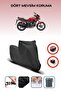 Black Rear Bag Lock Incompatible with Hero Hunk Compatible Motorcycle Tarpaulin, 4 Seasons