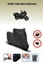 Black Rear Bag Lock Incompatible Yamaha Tracer 9 Gt+ Compatible Motorcycle Canvas, 4 Seasons