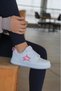 Women's White Sneaker Daily Comfortable Sports Shoes 051 - 3