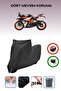 Black Lock Compatible Ktm 390 Rc Compatible Motorcycle Tarpaulin Waterproof