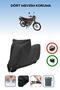 Black Lock Compatible Mondial 125 Uag Compatible Motorcycle Tarpaulin Waterproof