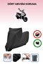 Black Lock Compatible Mondial 100 Ardour Compatible Motorcycle Tarpaulin Waterproof