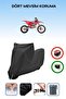 Black Lock Compatible Gas Gas Mc 85 Compatible Motorcycle Tarpaulin Waterproof