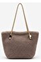 Handmade Plush Fabric Gold Stone Strap Tote Shoulder Bag Handmade