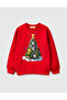 New Year's Themed Cotton Boys' Sweatshirt - 2