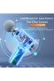 Massage Gun 6Speed Muscle Massager Deep Tissue 4 Heads Body Neck Back Arms Shoulder Leg (White) - 5