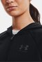 Rival Terry Loose Fit Full Zip Hoodie Women's Hooded Loose Fit Zippered Sweatshirt Si - 3