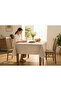 Cream Linen Textured Tablecloth - Stain Resistant Soft Surface - Premium Series - 5