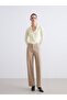Lcw Jeans Brown Straight Fit Women's Jean Pants