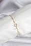 Snake Model Zircon Stone Gold Color Brass Waterway Women's Bracelet - Tj-Bb8104