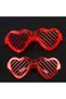 Red Led Light-Up Glasses – 3 Modes Party - Glow Glasses - 3