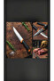 3-Piece Stainless Steel Kitchen and Butcher Knife Set - 3