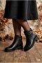 1091 Comfortable Buckle Detailed Non-Slip Sole Warm Lining Women's Boots - 7