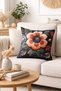 Digital Printed Premium 2-Piece Fabric Decorative Throw Pillow Cover 43X43 cm – 5 Different Patterns – Vibrant Colors - 2