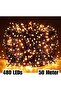 50M LED Christmas String Lights, 480 Warm White LEDs - 6