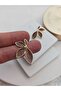 Brown Iconic Gold Women's Earrings - 2