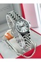 Steel Strap Women's Wristwatch 3 Atm Water Resistant 2 Years Warranty + Bracelet Gift